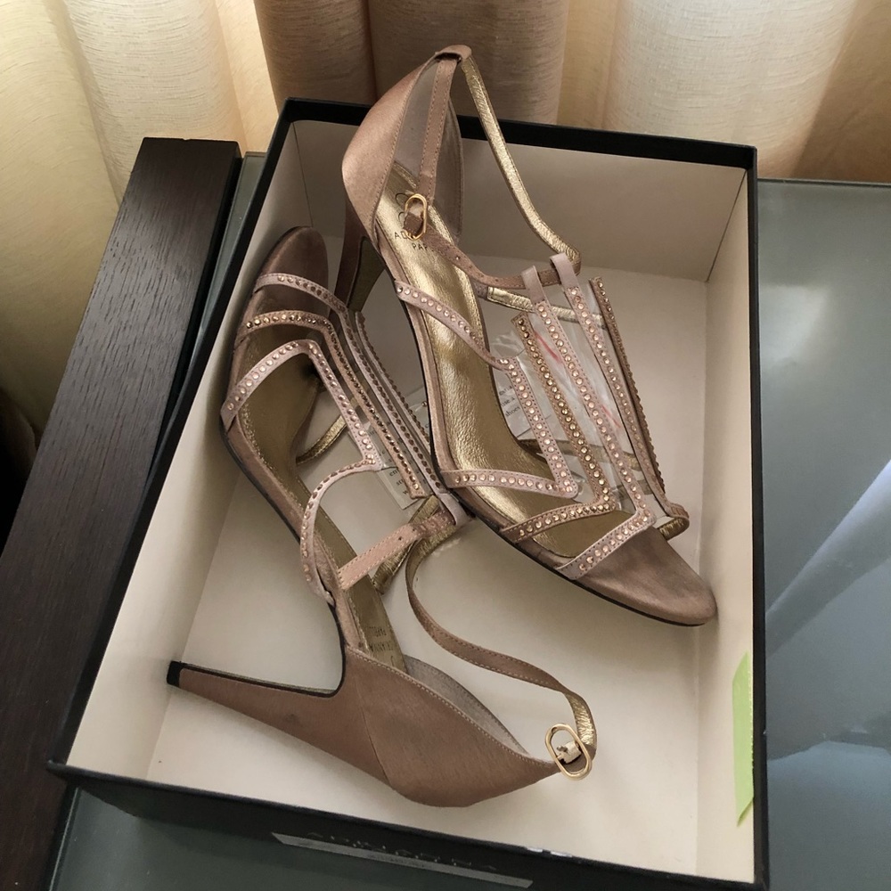Gold heels